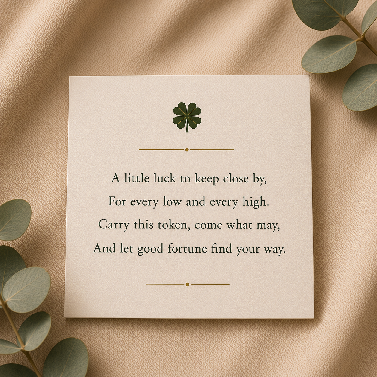 The Lucky Coin
